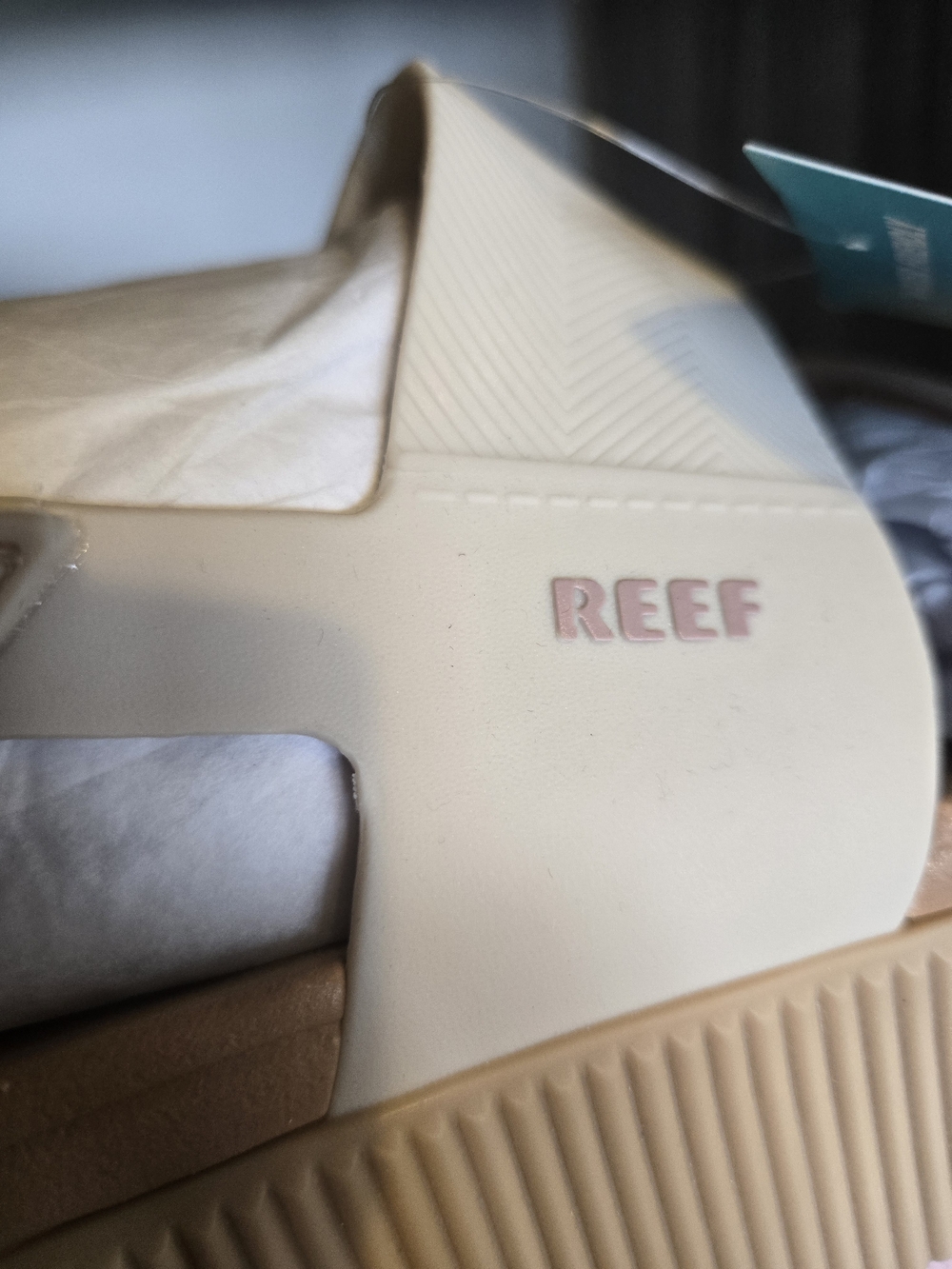Reef Women’s Cream Platform Sandals - Picture 6 of 8